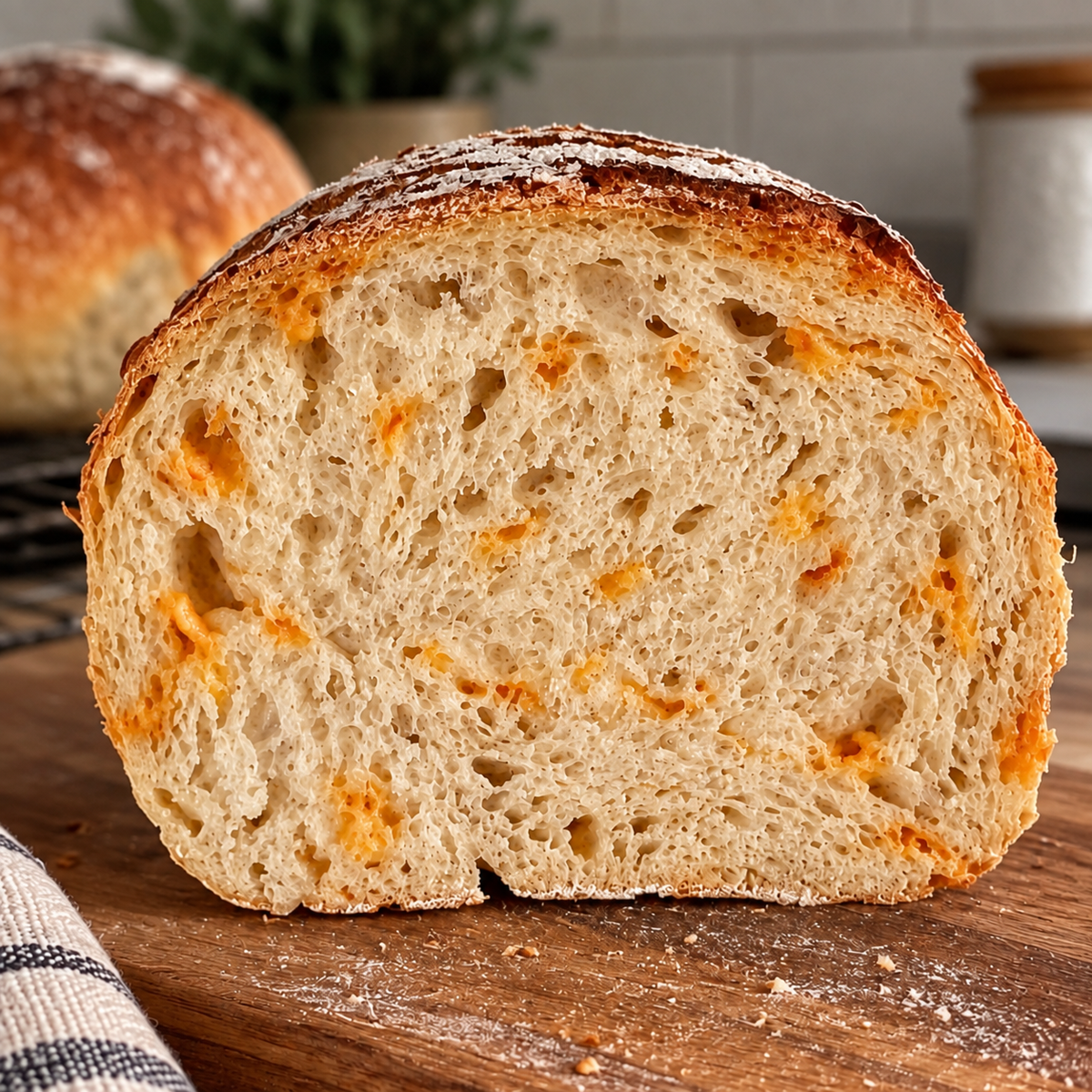 Cheddar Sourdough Loaf